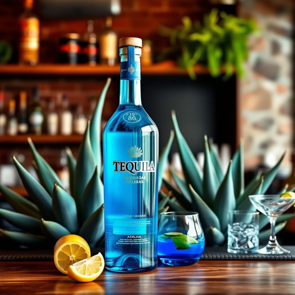 Tequila Envase Azul