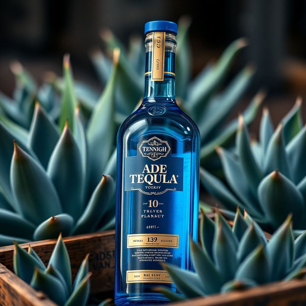 Tequila Envase Azul