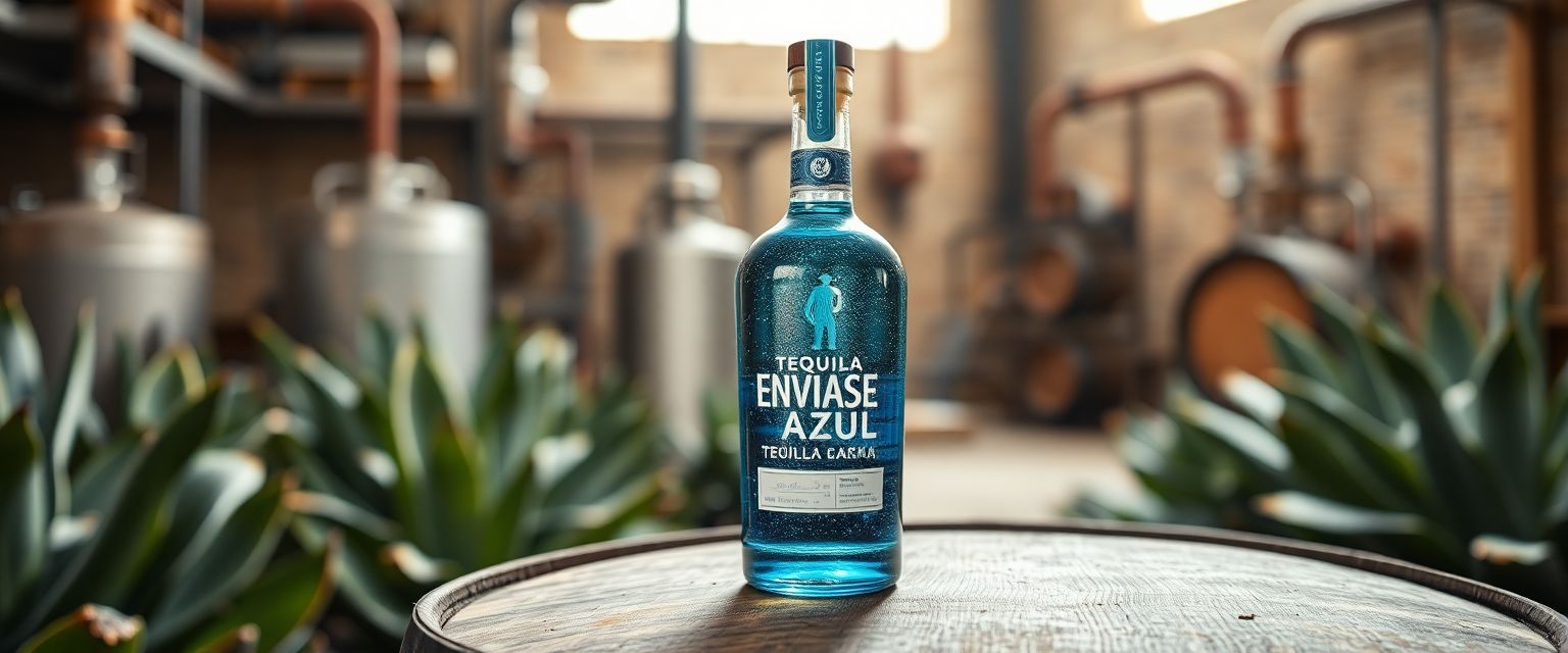Tequila Envase Azul