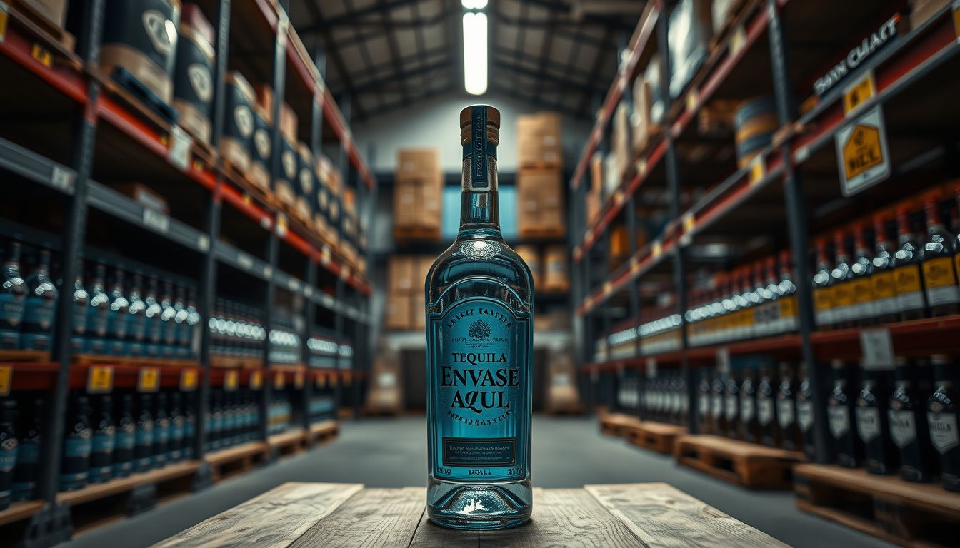 Tequila Envase Azul